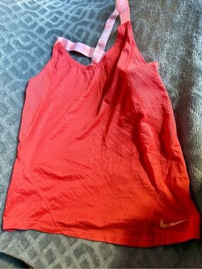 Nike Red Dri-FIT Performance Tank Top
